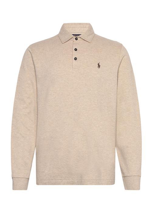 Luxury Jersey Polo Shirt Polo Ralph Lauren Beige