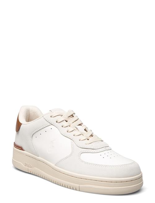 Masters Court Leather-Suede Sneaker Polo Ralph Lauren White