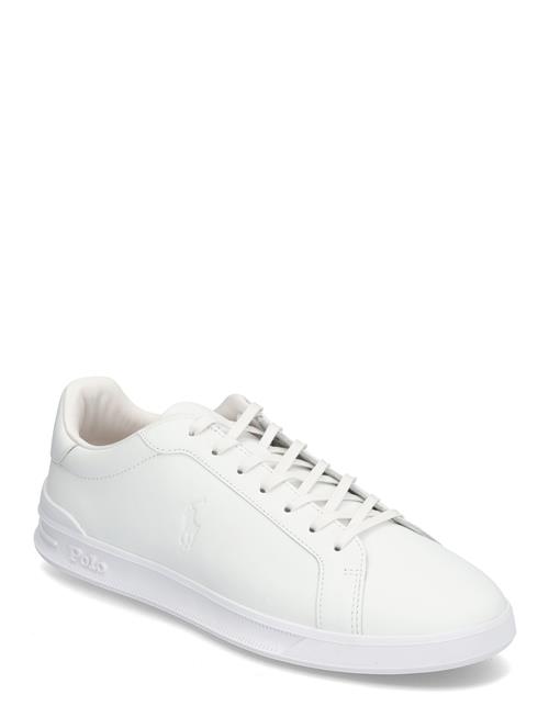 Heritage Court Ii Leather Sneaker Polo Ralph Lauren White