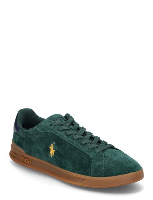 Heritage Court Ii Suede Sneaker Polo Ralph Lauren Green