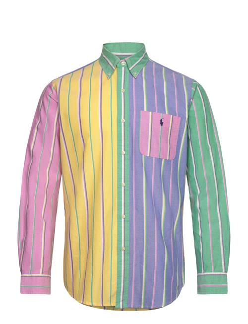 Custom Fit Striped Oxford Fun Shirt Polo Ralph Lauren Patterned