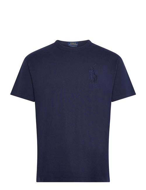 Classic Fit Big Pony Jersey T-Shirt Polo Ralph Lauren Navy