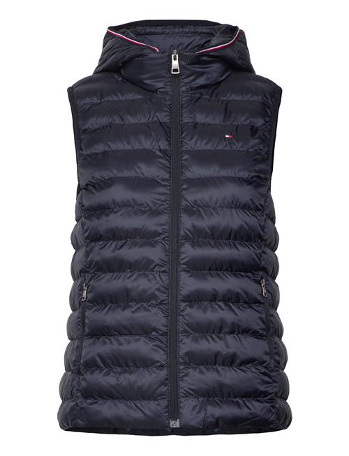 Lw Padded Global Stripe Vest Tommy Hilfiger Navy