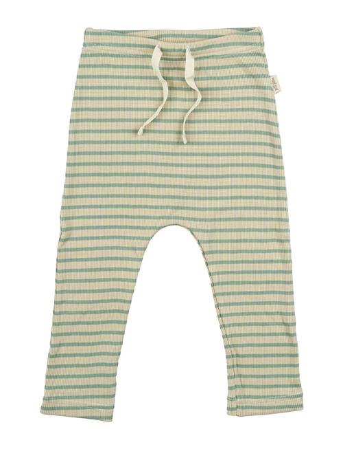 Pants Modal Striped Petit Piao Green