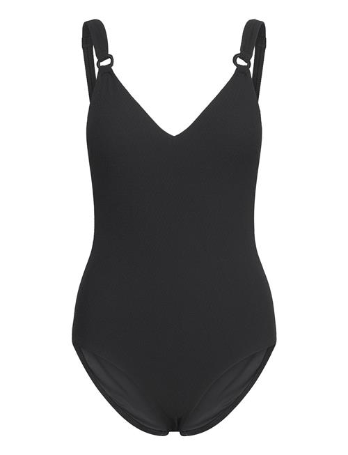 Navarino Wirefree Covering T-Shirt Swimsuit Femilet Black