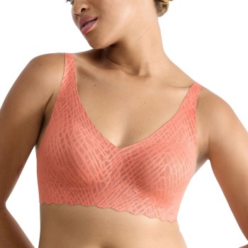 Sloggi Bh ZERO Feel Bliss Soft Bra Abrikos Small Dame