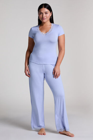 Hunkemöller Pyjamassæt Nanna Blå