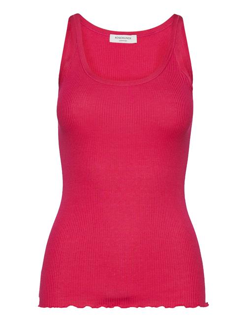 Rwbelle U-Neck Strap Elastic Top Rosemunde Pink