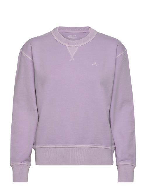 Sunfaded C-Neck Sweat GANT Purple