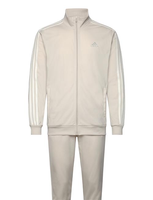 Sportswear Basic 3S Tricot Tracksuit Adidas Sportswear Beige