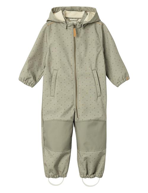 Nmflaalfa Suit Aop 1Fo Lil Lil'Atelier Green