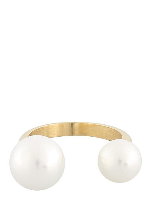 Next Pearl Ring G/White - M SNÖ Of Sweden Gold