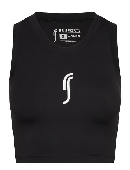 Women’s Racquet Crop Tank RS Sports Black