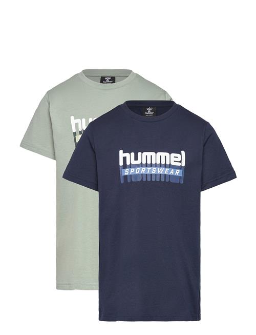 Hmltukas T-Shirt S/S 2-Pack Hummel Patterned