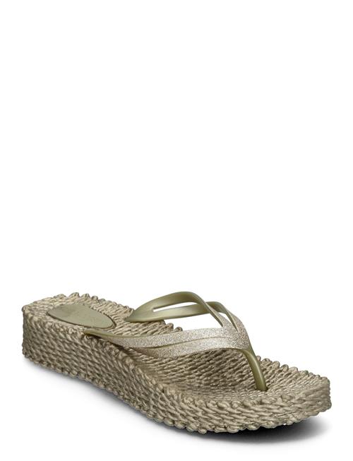 Flip Flop On Platform Sole Ilse Jacobsen Gold