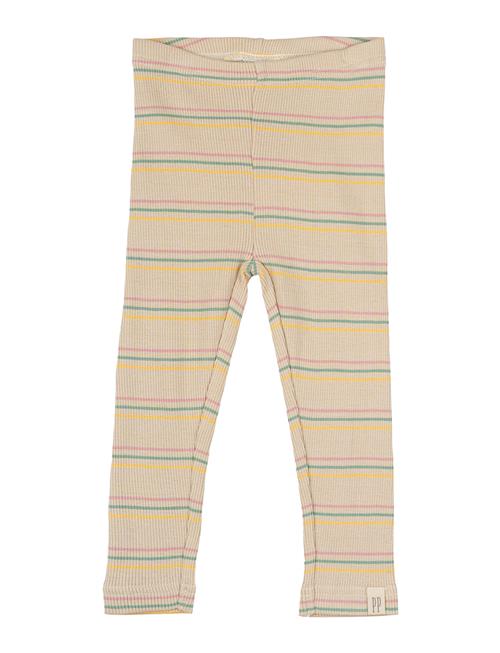 Legging Modal Multi Striped Petit Piao Beige