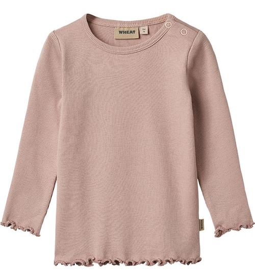 Wheat Bluse - Rib - Ida - Rose Powder