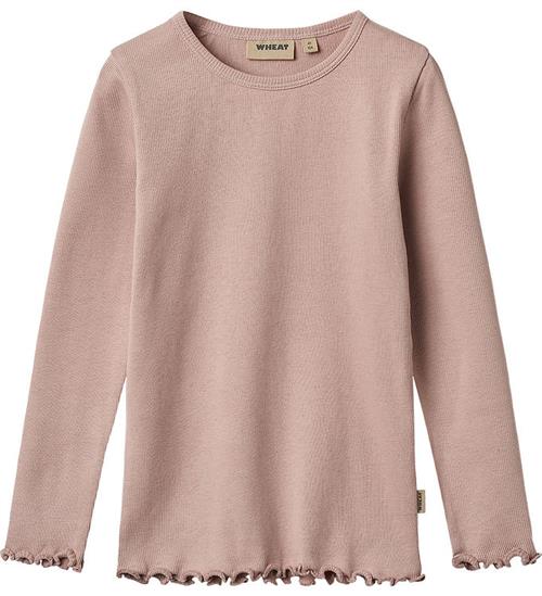 Wheat Bluse - Rib - Ida - Rose Powder