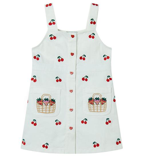 Stella McCartney Kids Kjole - Avorio/Embroidery