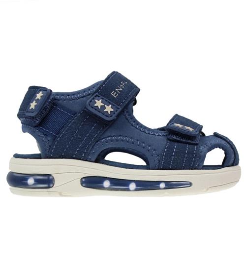 En Fant Sandaler - Velcro Closed Toe - Vintage Indigo