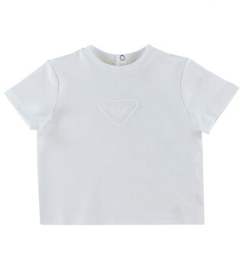 Emporio Armani T-shirt - Off White m. Logo