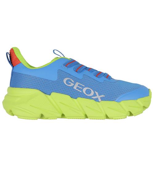 Geox Sko - J Flexyper Fast - Royal/Lime