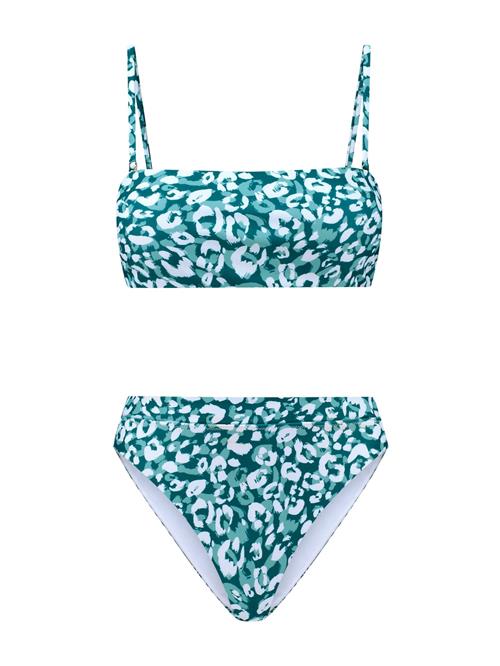 Shiwi Bikini 'Lola'  smaragd / jade / hvid