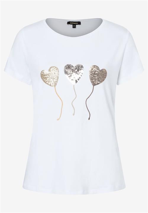 MORE & MORE Shirts  guld / hvid