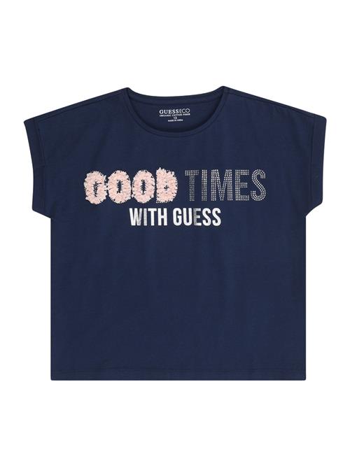 GUESS Bluser & t-shirts  blå / lyserød / sølv / hvid