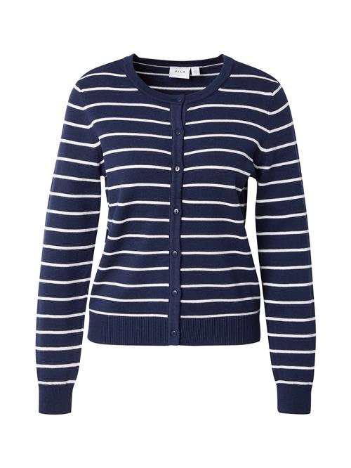 VILA Cardigan  navy / hvid