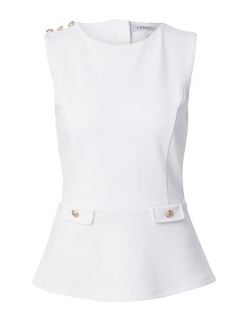 GUESS Overdel 'AMBRE PEPLUM'  hvid