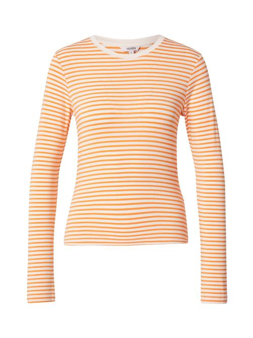 mbym Shirts 'Christina'  orange / hvid