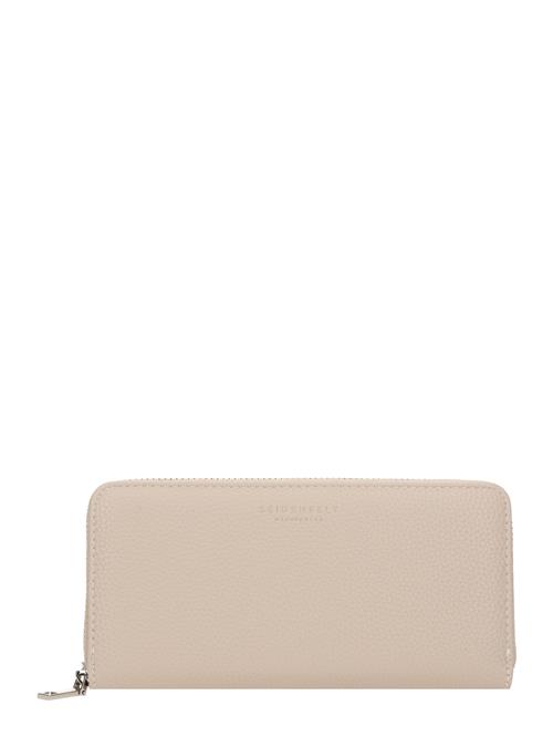 Seidenfelt Manufaktur Tegnebog 'SMILLA'  beige