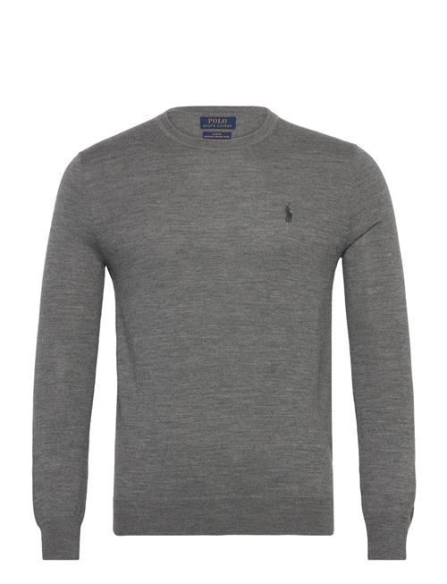 2/30 Merino Wl Rws-Lsl-Plo Polo Ralph Lauren Grey