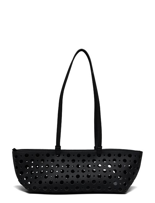 Die-Cut Shoulder Bag Mango Black