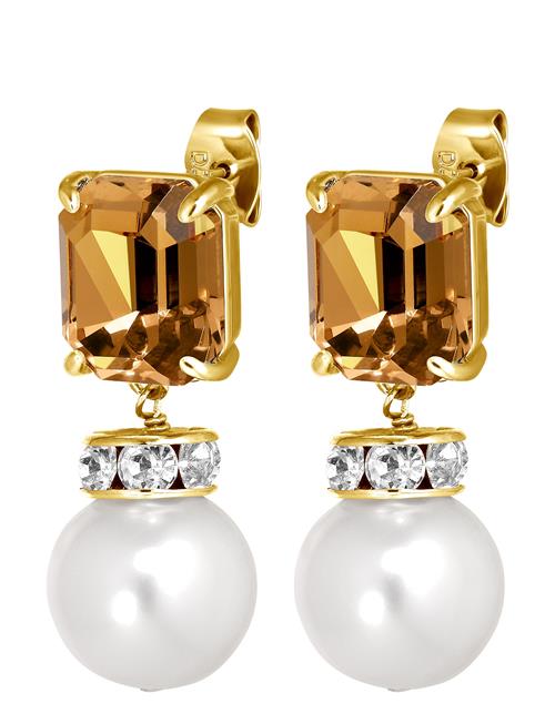 Se Wali Sg Golden - White Pearl Dyrberg/Kern Gold ved Booztlet