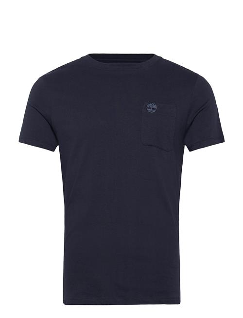 Chest Pocket Short Sleeve Tee Timberland Navy