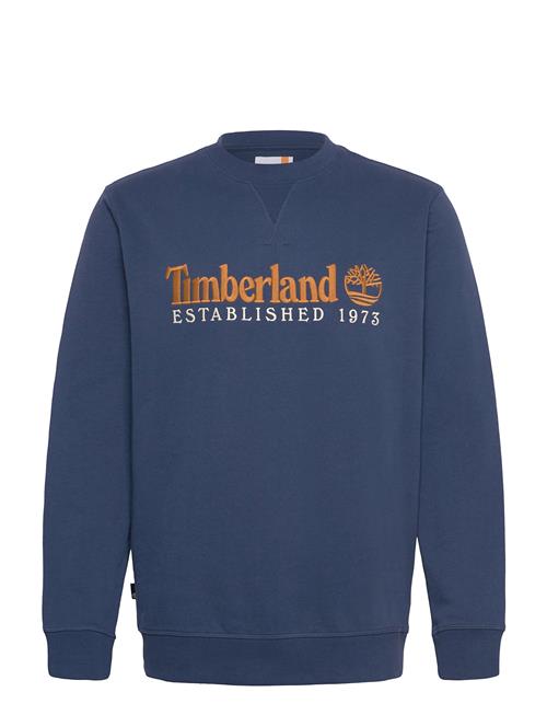 Embroidered Logo Crew Neck Sweats Timberland Navy