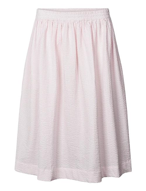 Olga Skirt - Seersucker STUDIO FEDER Pink