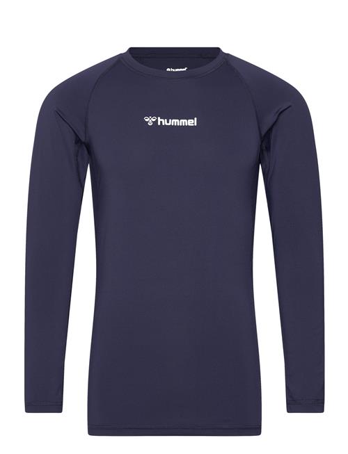 Hmlbl Performance Tee L/S Hummel Navy