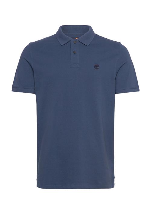 Pique Short Sleeve Polo Timberland Navy