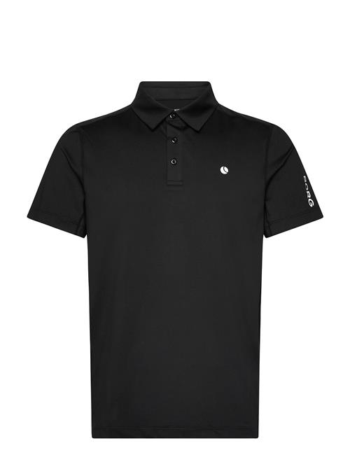 Ace Mesh Panel Polo Shirt Björn Borg Black