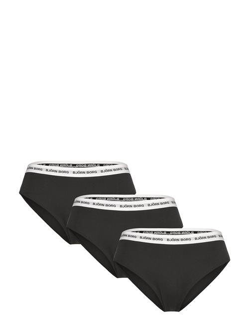 Logo Highwaist Brief 3P Björn Borg Black