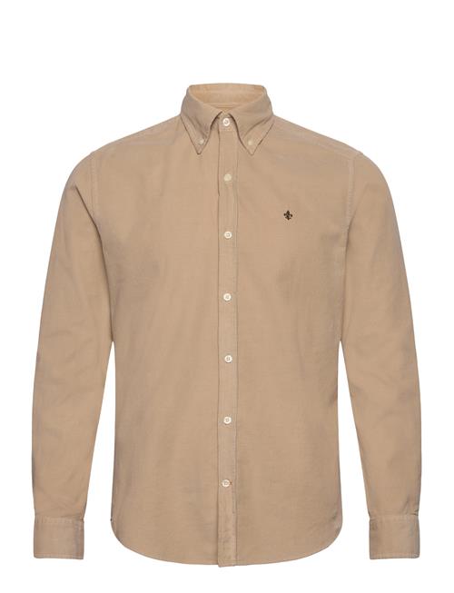 Douglas Cord Shirt-Slim Fit Morris Beige