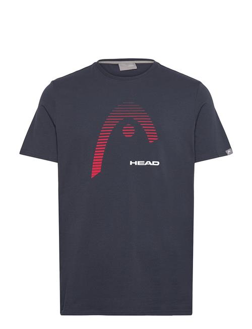 Carl T-Shirt Men Head Navy