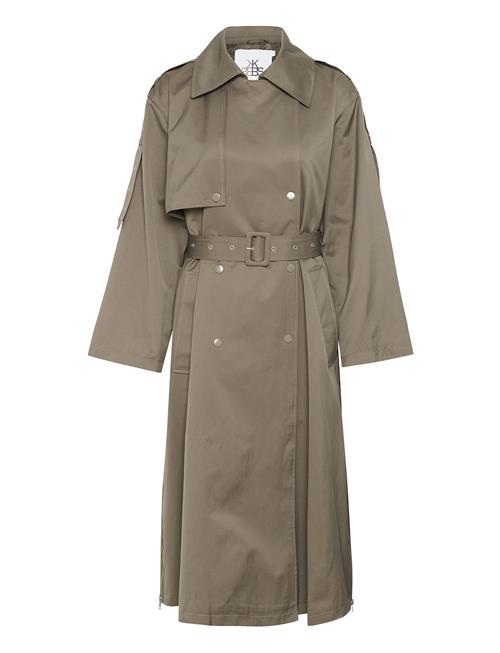 Kbtitte Coat Karen By Simonsen Khaki