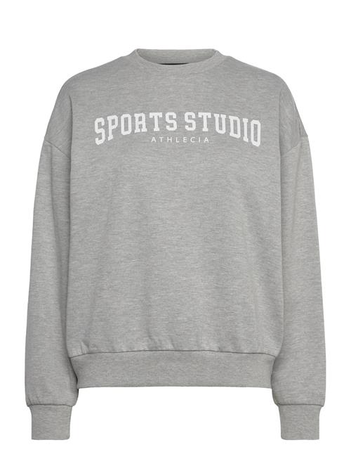 Giannis W Crew Neck Athlecia Grey