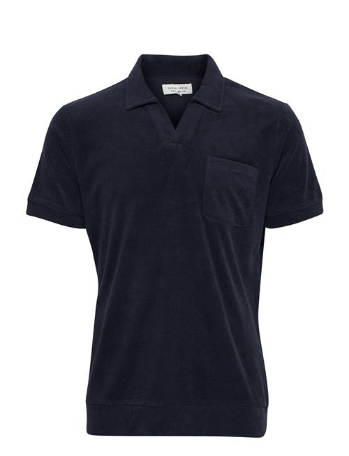 Cfrichie Frotté Polo Casual Friday Navy