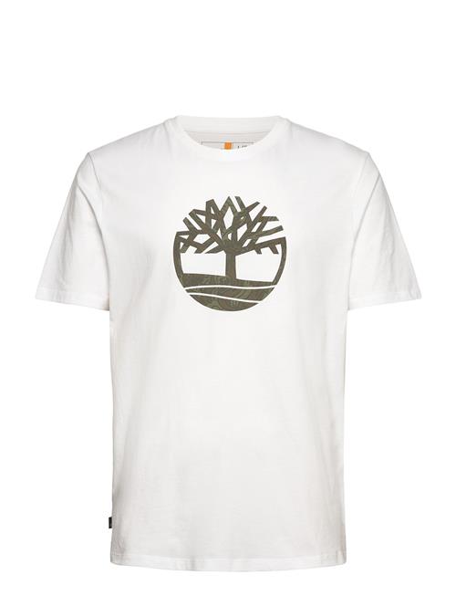 Camo Tree Logo Short Sleeve Tee Timberland White