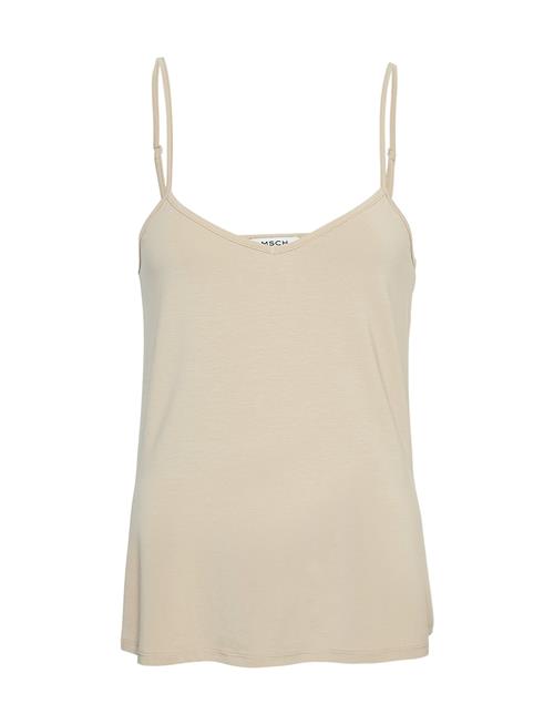 Mschbetrina Strap Top MSCH Copenhagen Beige